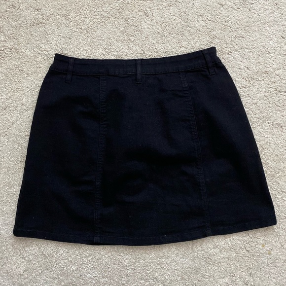 Blue notes black Jean skirt - Picture 3 of 4